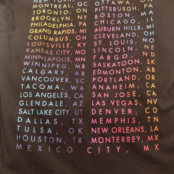 Next Level Apparel Katy Perry Prismatic World Tour Graphic Band Shirt - Picture 9 of 9